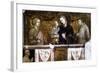 Madonna and Child Between St Francis and St John the Evangelist, C1320S-Pietro Lorenzetti-Framed Giclee Print