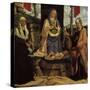 Madonna and Child Between St Monica and St Mary Magdalene-Correggio-Stretched Canvas