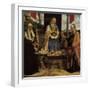 Madonna and Child Between St Monica and St Mary Magdalene-Correggio-Framed Giclee Print