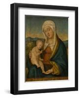 Madonna and Child by Giovanni Bellini-Giovanni Bellini-Framed Giclee Print