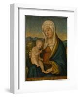 Madonna and Child by Giovanni Bellini-Giovanni Bellini-Framed Giclee Print