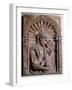 Madonna and Child, by Michelozzo Di Bartolomeo (1396-1472), Terracotta Relief, Italy, 15th Century-null-Framed Giclee Print