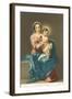 Madonna and Child by Murillo, Florence-null-Framed Art Print