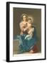 Madonna and Child by Murillo, Florence-null-Framed Art Print