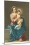Madonna and Child by Murillo, Florence-null-Mounted Art Print