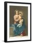 Madonna and Child by Murillo, Florence-null-Framed Art Print