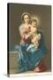 Madonna and Child by Murillo, Florence-null-Stretched Canvas