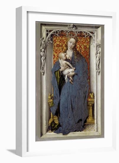 Madonna and Child by Rogier Van Der Weyden-null-Framed Giclee Print