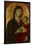 Madonna and Child, C.1310-Segna Di Bonaventura-Framed Giclee Print