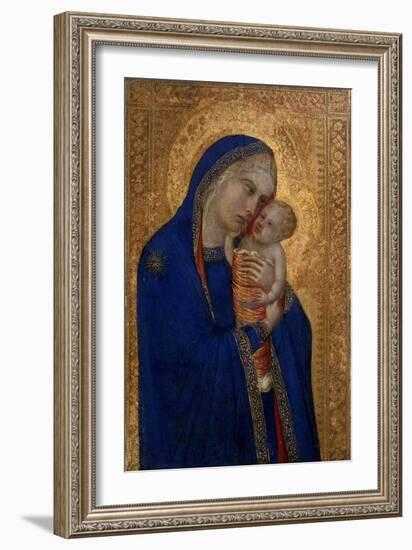 Madonna and Child, C.1330-Pietro Lorenzetti-Framed Giclee Print