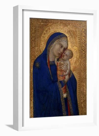 Madonna and Child, C.1330-Pietro Lorenzetti-Framed Giclee Print