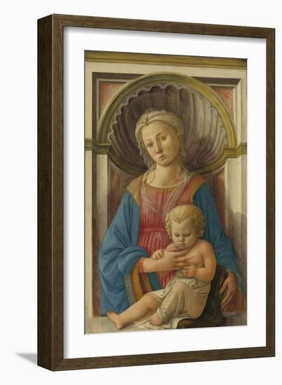 Madonna and Child, c.1440-Fra Filippo Lippi-Framed Giclee Print