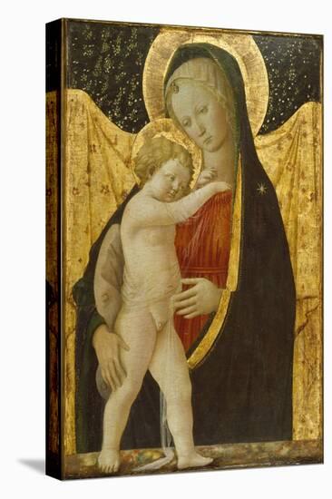 Madonna and Child, C.1446-47 (Tempera & Gold on Panel)-Fra Filippo Lippi-Stretched Canvas