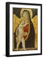 Madonna and Child, C.1446-47 (Tempera & Gold on Panel)-Fra Filippo Lippi-Framed Giclee Print