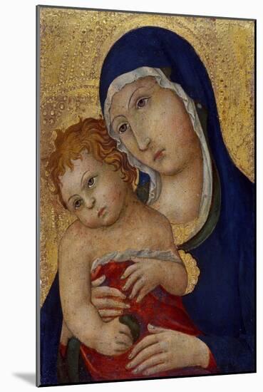 Madonna and Child, C.1450-Sano di Pietro-Mounted Giclee Print