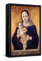 Madonna and Child, C.1465-Marco Zoppo-Framed Stretched Canvas