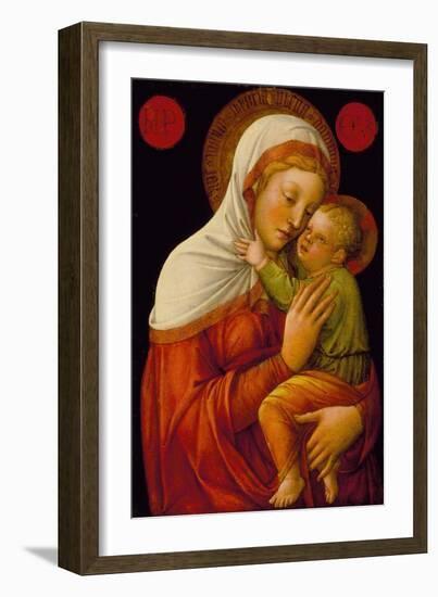 Madonna and Child, c.1465-Jacopo Bellini-Framed Giclee Print