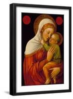 Madonna and Child, c.1465-Jacopo Bellini-Framed Giclee Print