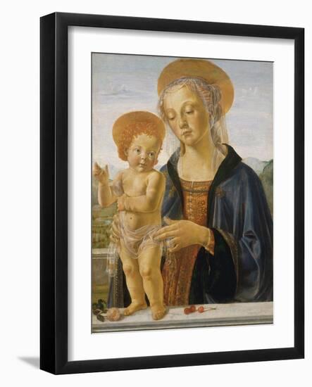 Madonna and Child, c.1470-Andrea del Verrocchio-Framed Giclee Print