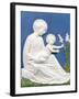 Madonna and Child, c.1475-Luca Della Robbia-Framed Photographic Print