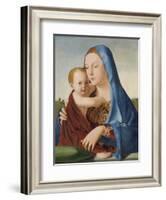 Madonna and Child, c.1475-Antonello da Messina-Framed Giclee Print