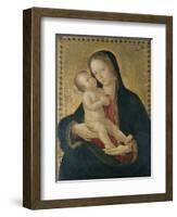 Madonna and Child, C.1480-85-Antoniazzo Romano-Framed Giclee Print