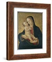 Madonna and Child, C.1480-85-Antoniazzo Romano-Framed Giclee Print