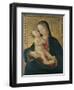 Madonna and Child, C.1480-85-Antoniazzo Romano-Framed Giclee Print