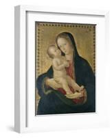 Madonna and Child, C.1480-85-Antoniazzo Romano-Framed Giclee Print