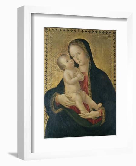 Madonna and Child, C.1480-85-Antoniazzo Romano-Framed Giclee Print