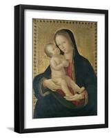 Madonna and Child, C.1480-85-Antoniazzo Romano-Framed Giclee Print