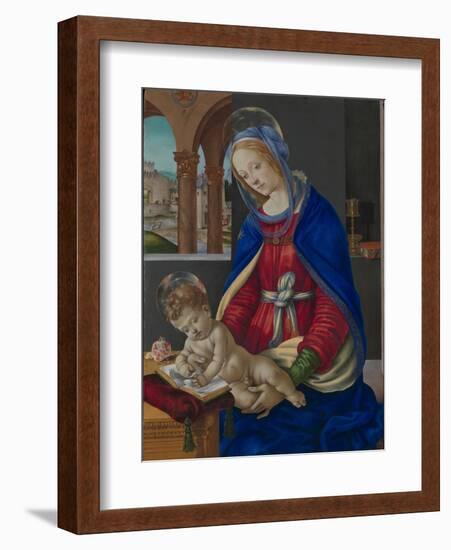 Madonna and Child, c.1483-4-Filippino Lippi-Framed Giclee Print