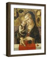 Madonna and Child, C. 1490-Carlo Crivelli-Framed Giclee Print