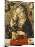 Madonna and Child, C. 1490-Carlo Crivelli-Mounted Giclee Print