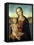 Madonna and Child, C.1500-Tiberio D'assisi-Framed Stretched Canvas