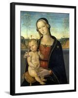 Madonna and Child, C.1500-Tiberio D'assisi-Framed Giclee Print