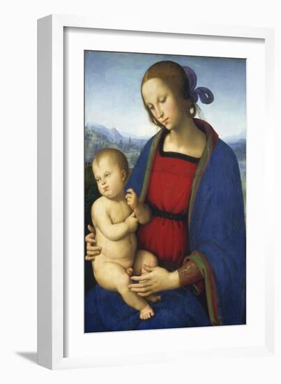 Madonna and Child, C.1500-Pietro Perugino-Framed Giclee Print