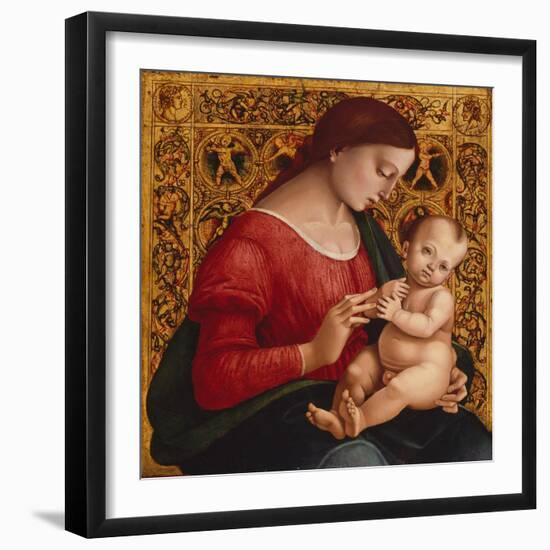 Madonna and Child, c.1505-07-Luca Signorelli-Framed Giclee Print