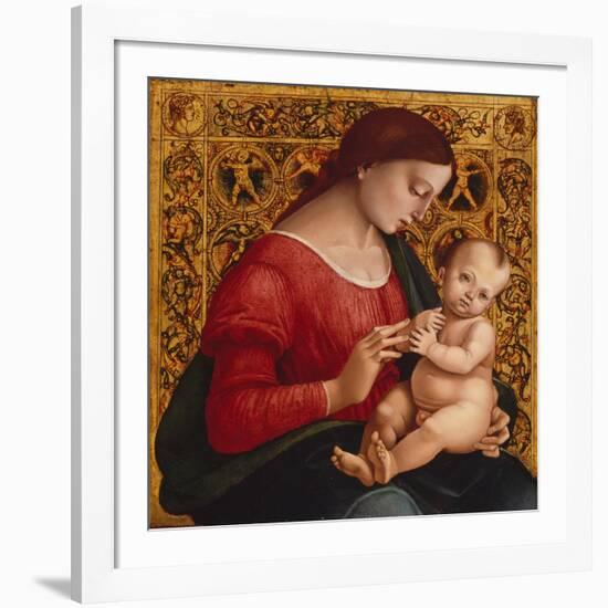 Madonna and Child, c.1505-07-Luca Signorelli-Framed Giclee Print