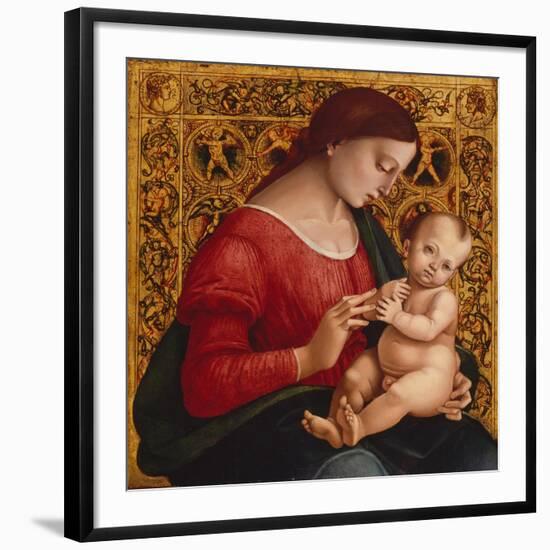 Madonna and Child, c.1505-07-Luca Signorelli-Framed Giclee Print