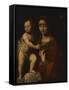 Madonna and Child, C. 1510-1520-Bernardino Luini-Framed Stretched Canvas