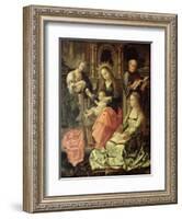 Madonna and Child, C.1535-Bernard van Orley-Framed Giclee Print