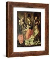 Madonna and Child, C.1535-Bernard van Orley-Framed Giclee Print