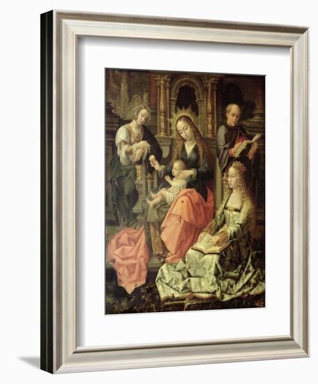 Madonna and Child, C.1535-Bernard van Orley-Framed Giclee Print