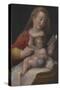 Madonna and Child, C.1580-85-Barbara Longhi-Stretched Canvas