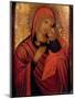 Madonna and Child, C.1650 (Panel)-Veneto-Byzantine-Mounted Premium Giclee Print