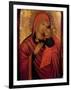 Madonna and Child, C.1650 (Panel)-Veneto-Byzantine-Framed Giclee Print