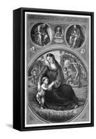 Madonna and Child, C1490-J Guillaume-Framed Stretched Canvas