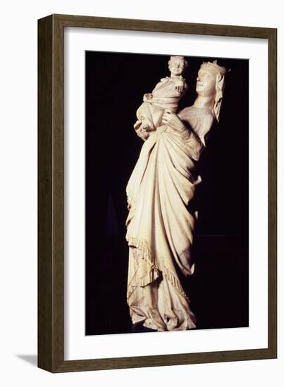 Madonna and Child, Ca 1299-Giovanni Pisano-Framed Giclee Print