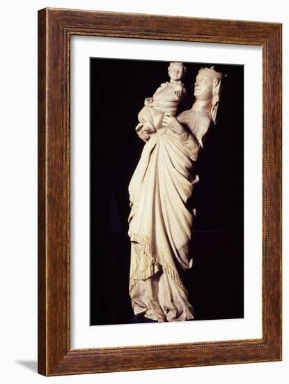 Madonna and Child, Ca 1299-Giovanni Pisano-Framed Giclee Print